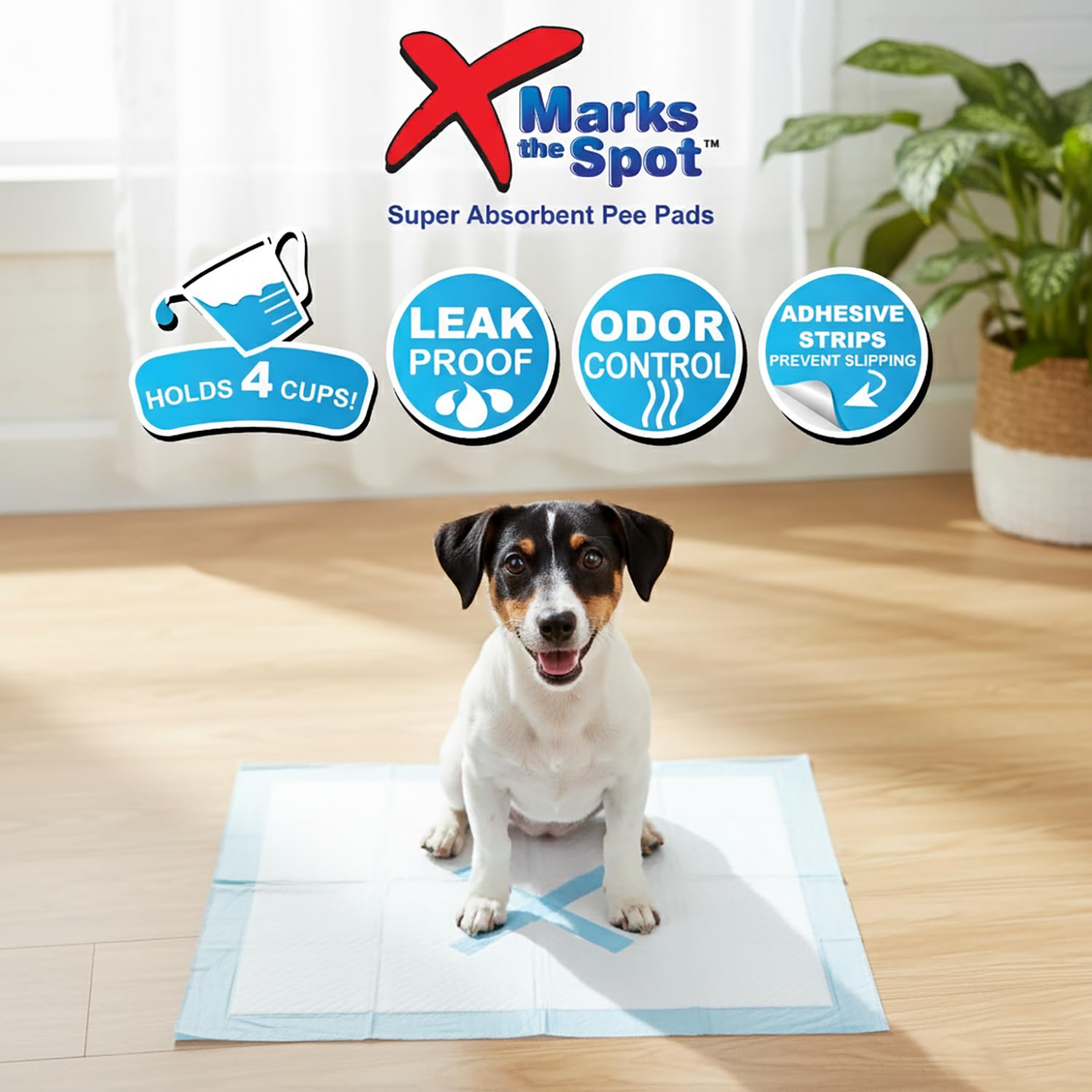SPOT X odor-control technology helps minimize smells between changes.