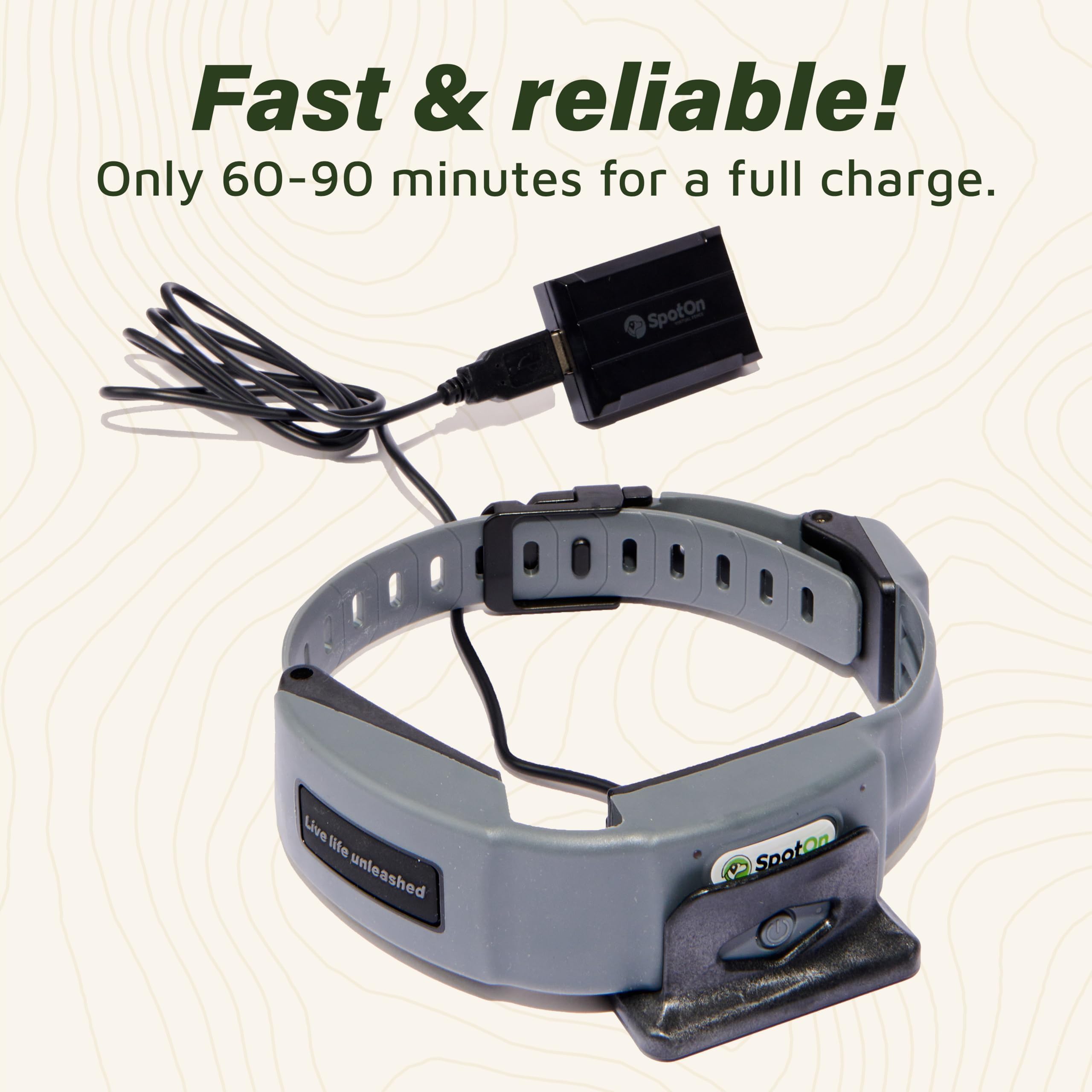 SpotOn Omni Edition portable charger in use powers the GPS fence readiness