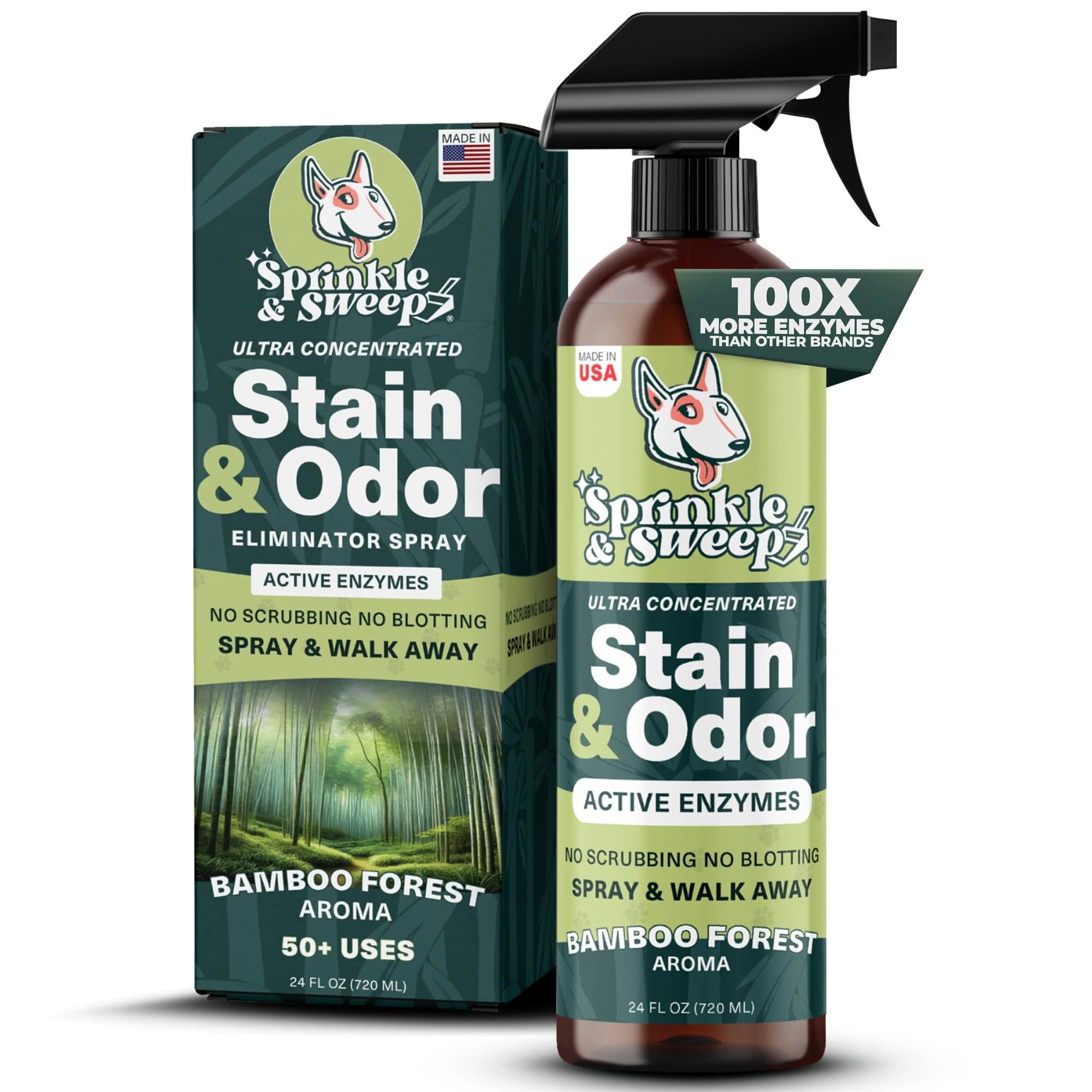 Sprinkle & Sweep car-interior-cleaner suggests quick refresh for vehicle interiors.