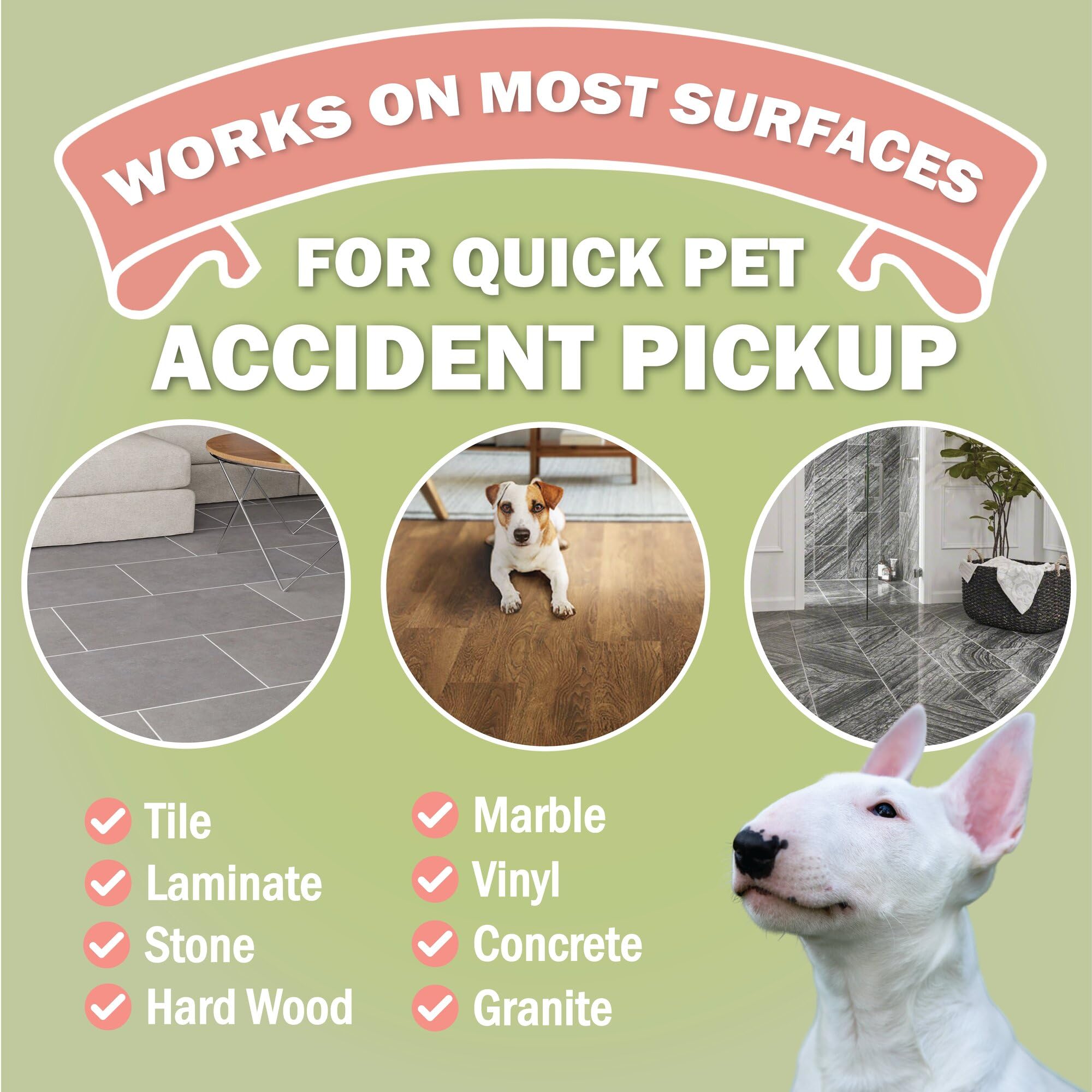 Sprinkle & Sweep ideal for pet businesses like grooming and boarding.