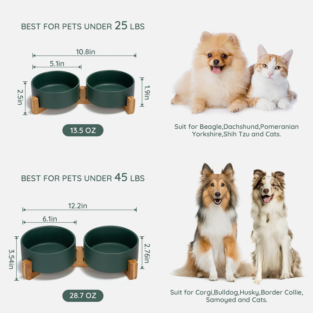SPUNKYJUNKY matte glaze ceramic bowls on wooden stand featuring a clean finish.