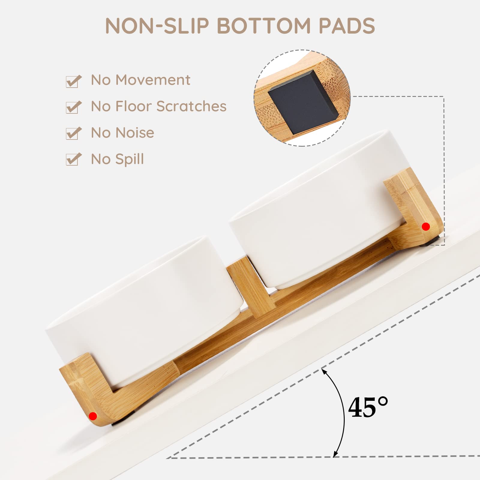 SPUNKYJUNKY elevated wooden stand supports comfortable dining