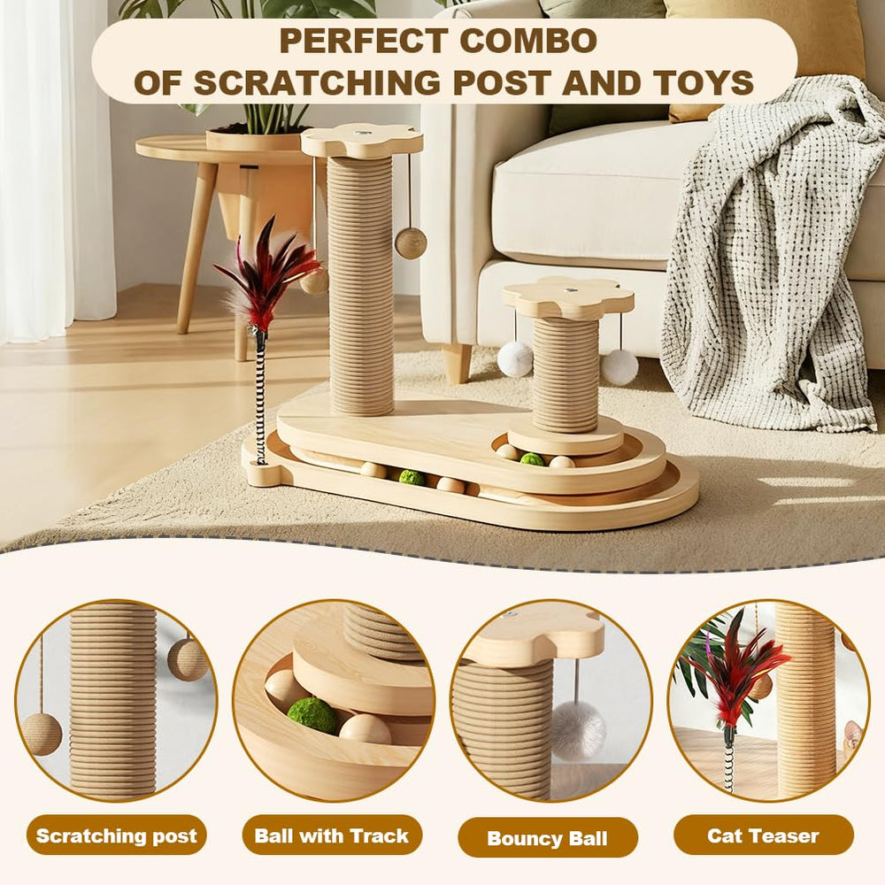SQRTPGD rolling trackball for independent, engaging play.