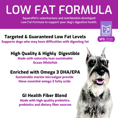 SquarePet VFS lean whitefish ingredient list shows quality proteins
