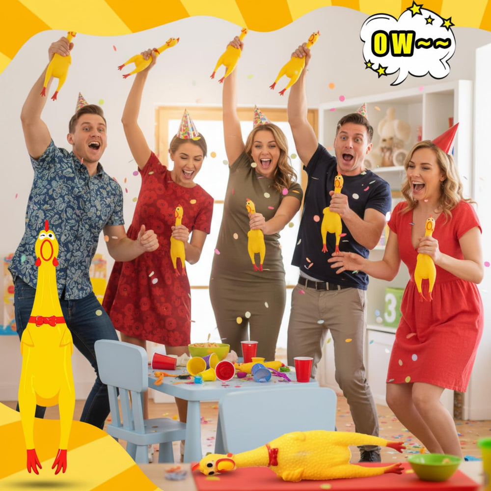 Sratte funny gift chicken toy sparks laughter and playful moments.