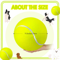 Sratte natural rubber ball with felt surface, durable and gentle on teeth