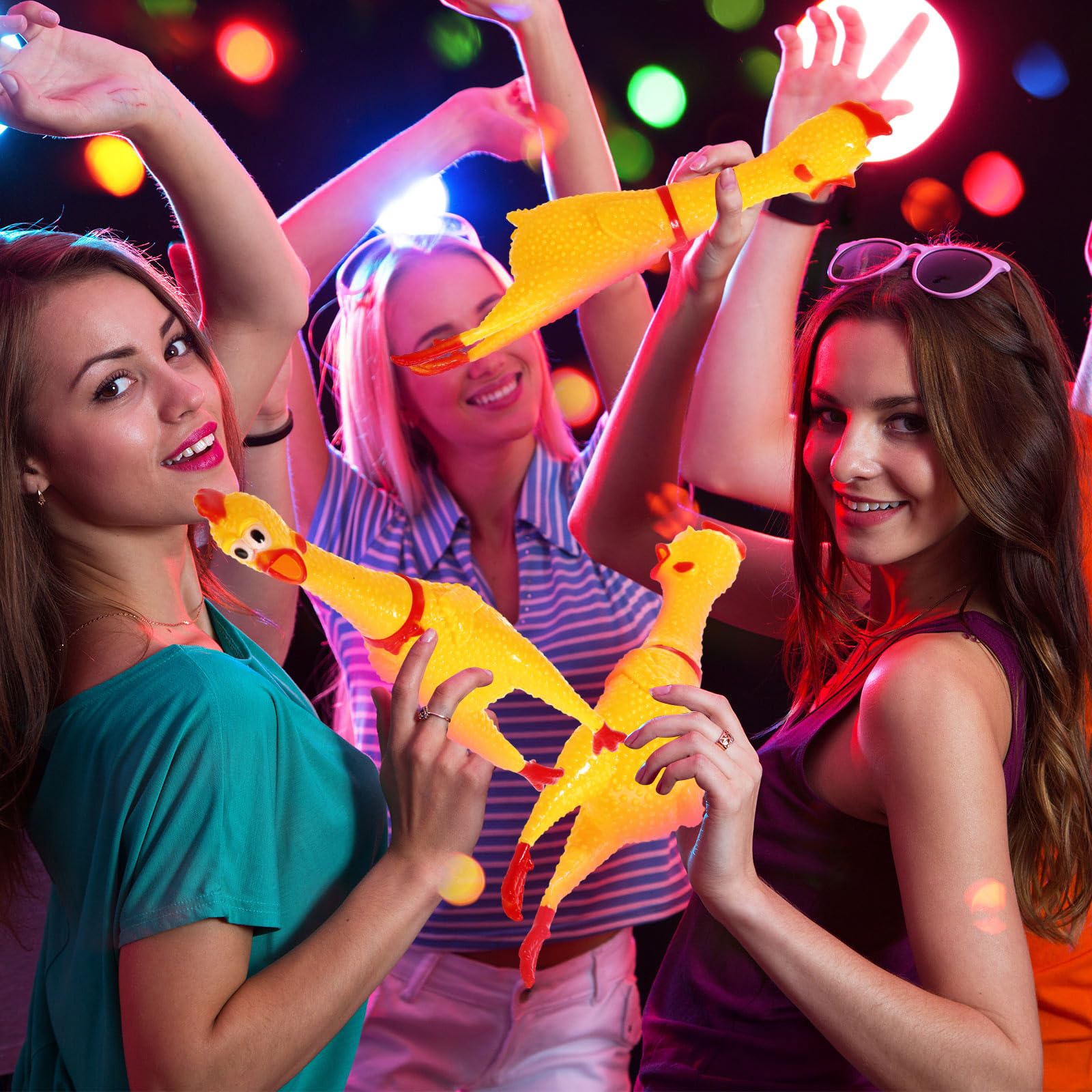 Sratte 15-inch squeak toy offers engaging stress-relief play.