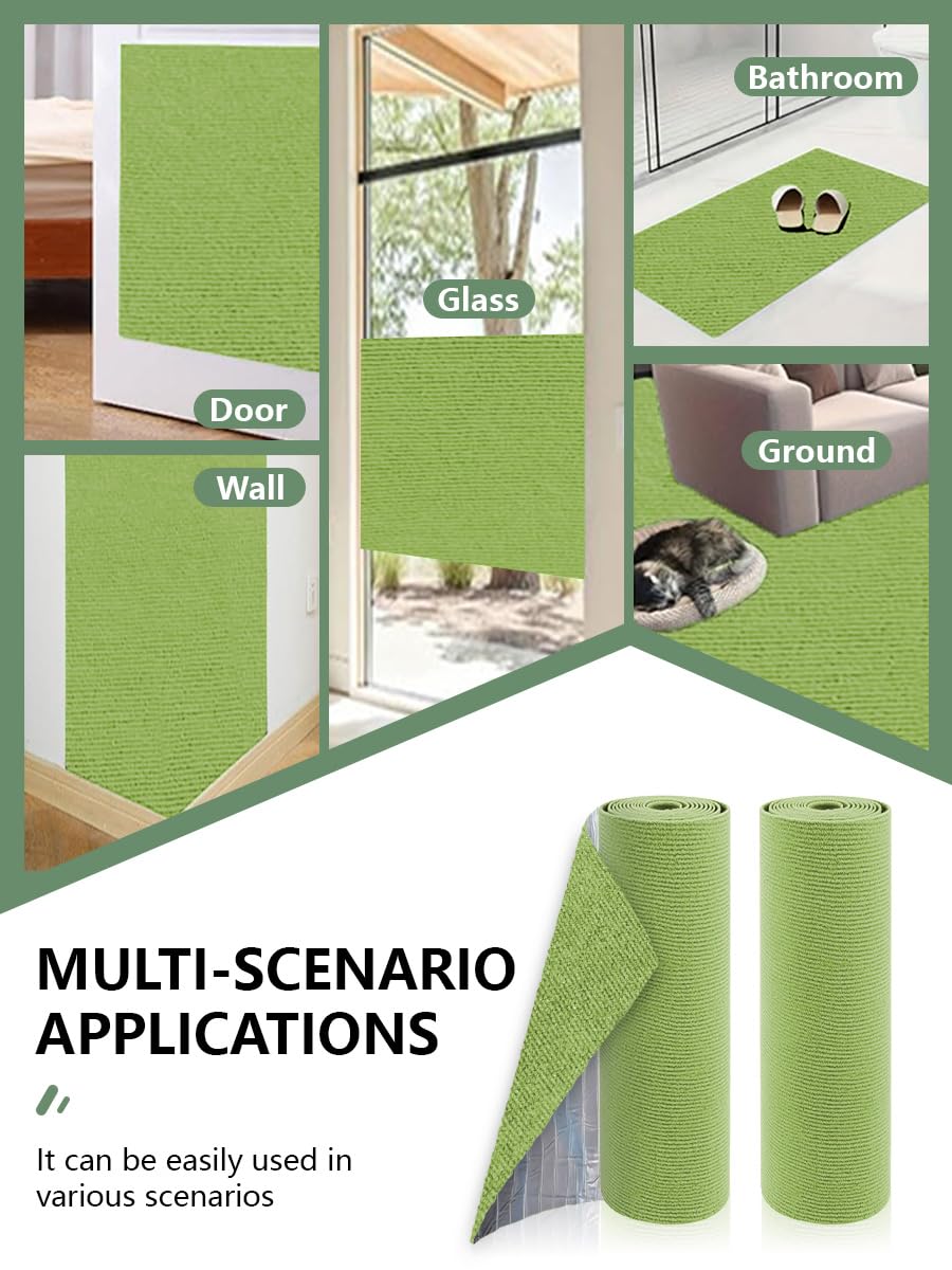 SREBAY DIY climbing scratcher adapts to sofas, walls, or tables.