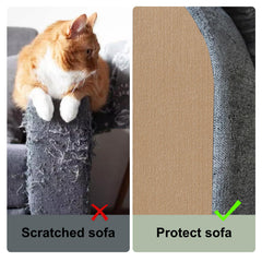 SREBAY cat scratching mat made from safe material that cats love to scratch
