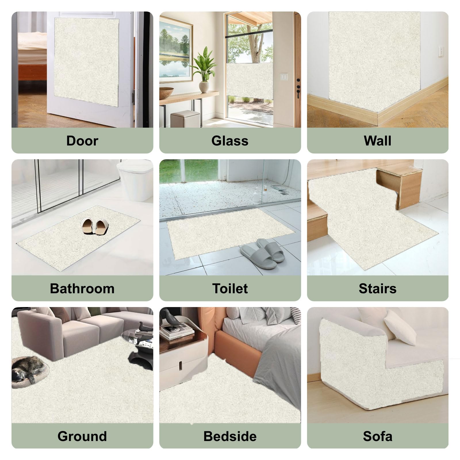 SREBAY easy-clean surface lets you wipe away fur and dust.