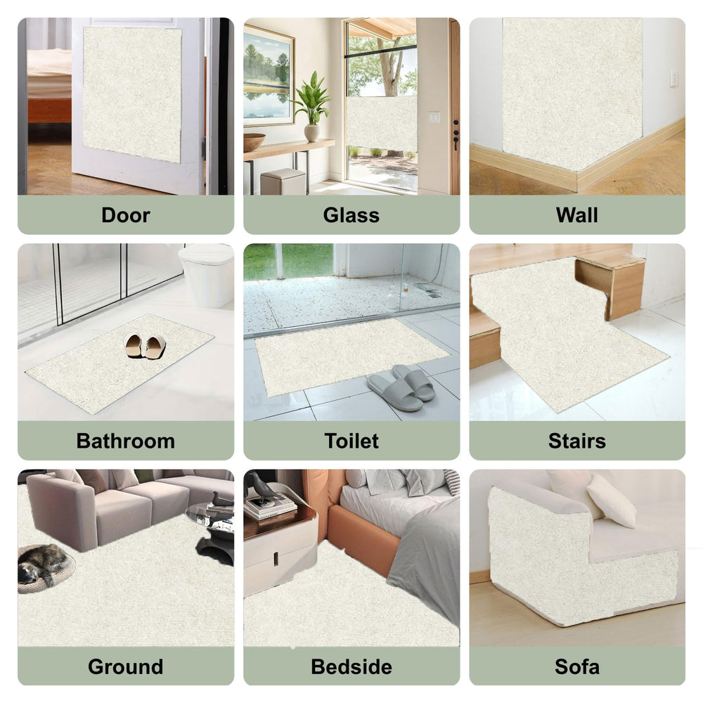 SREBAY easy-clean surface lets you wipe away fur and dust.