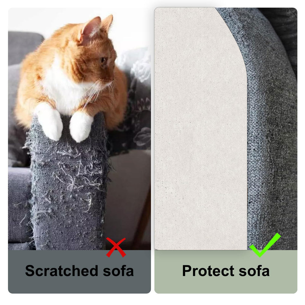 SREBAY self-adhesive scratch pad sticks to furniture without nails