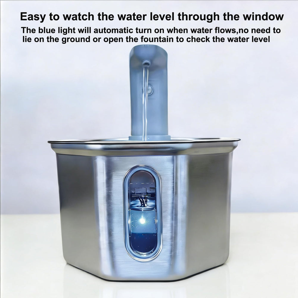 SROIVT 5-layer filter system close-up highlighting clean, fresh water.