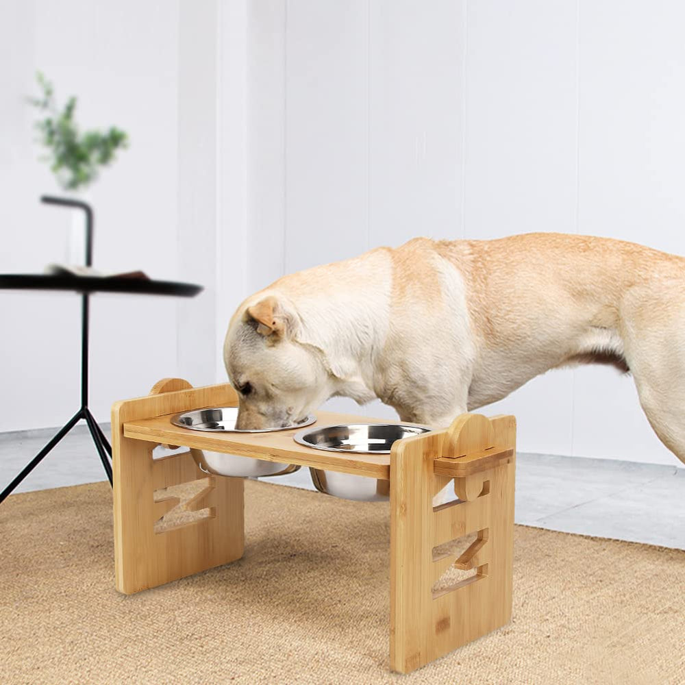 SSAWcasa anti-spill feeding station keeps floors clean