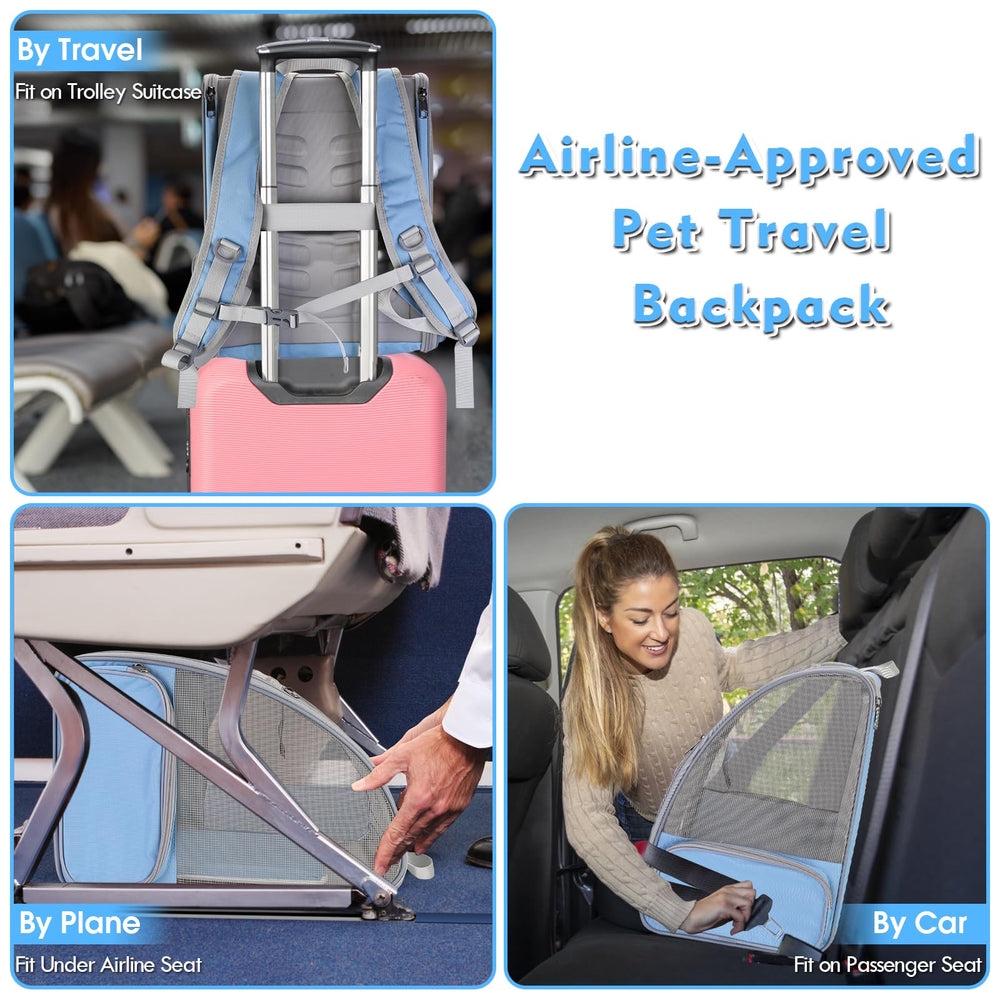 Front window opened, letting your pet peek out during walks.