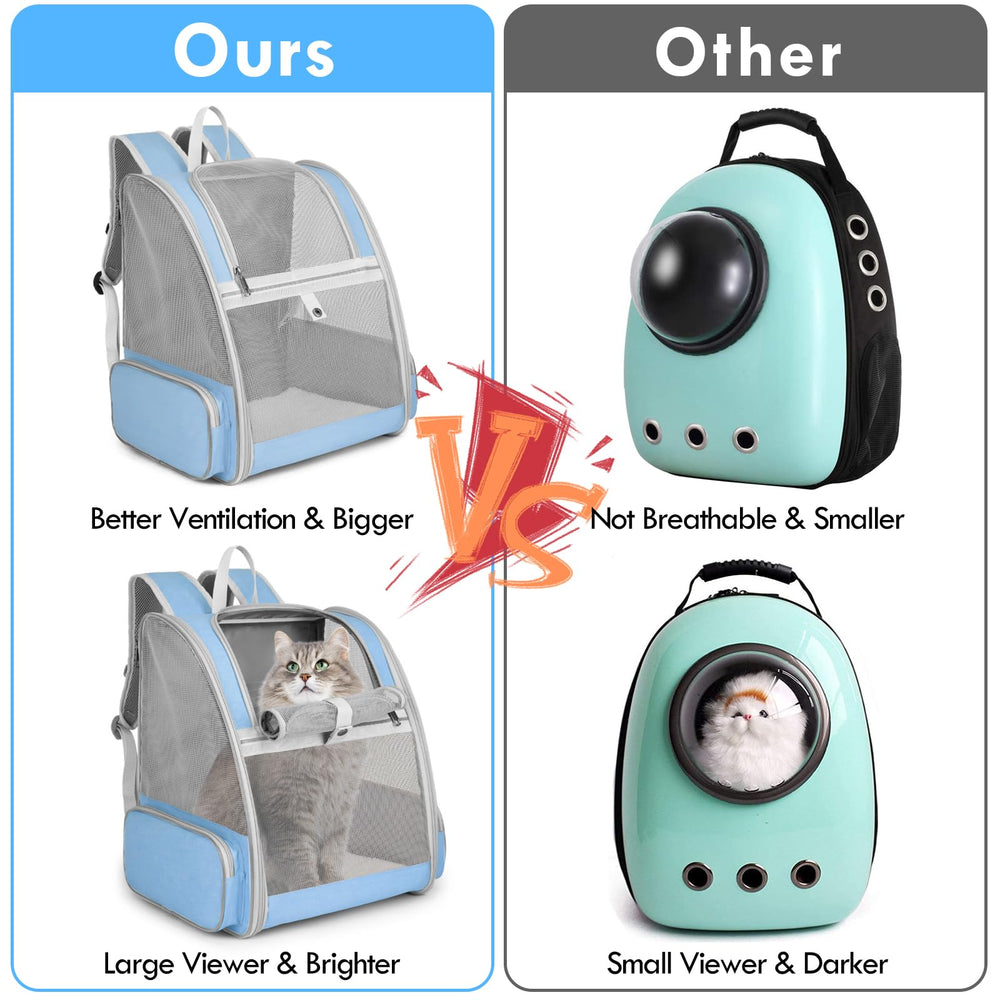 Removable mat highlighted inside for easy cleaning and pet comfort.