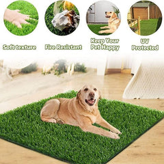 SSRIVER dog grass pad easy to clean with soap and water