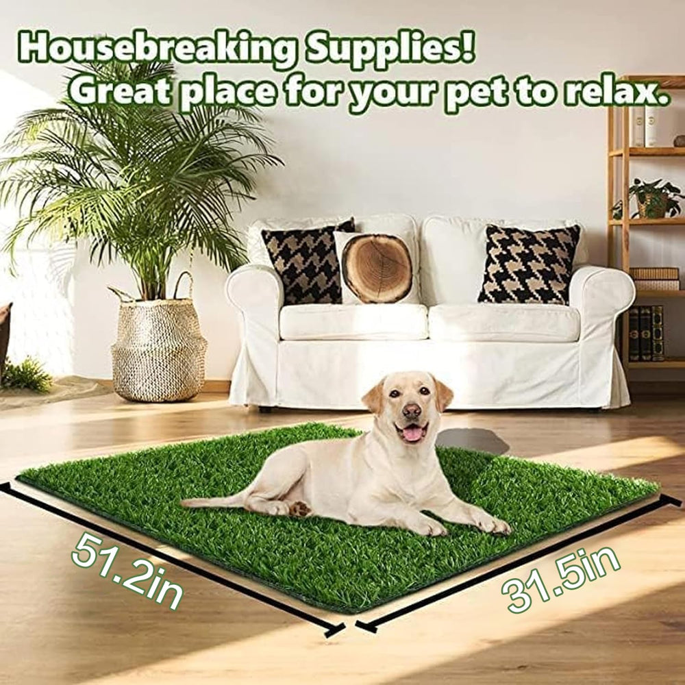 SSRIVER dog grass pad weather resistant surface for indoor and outdoor use