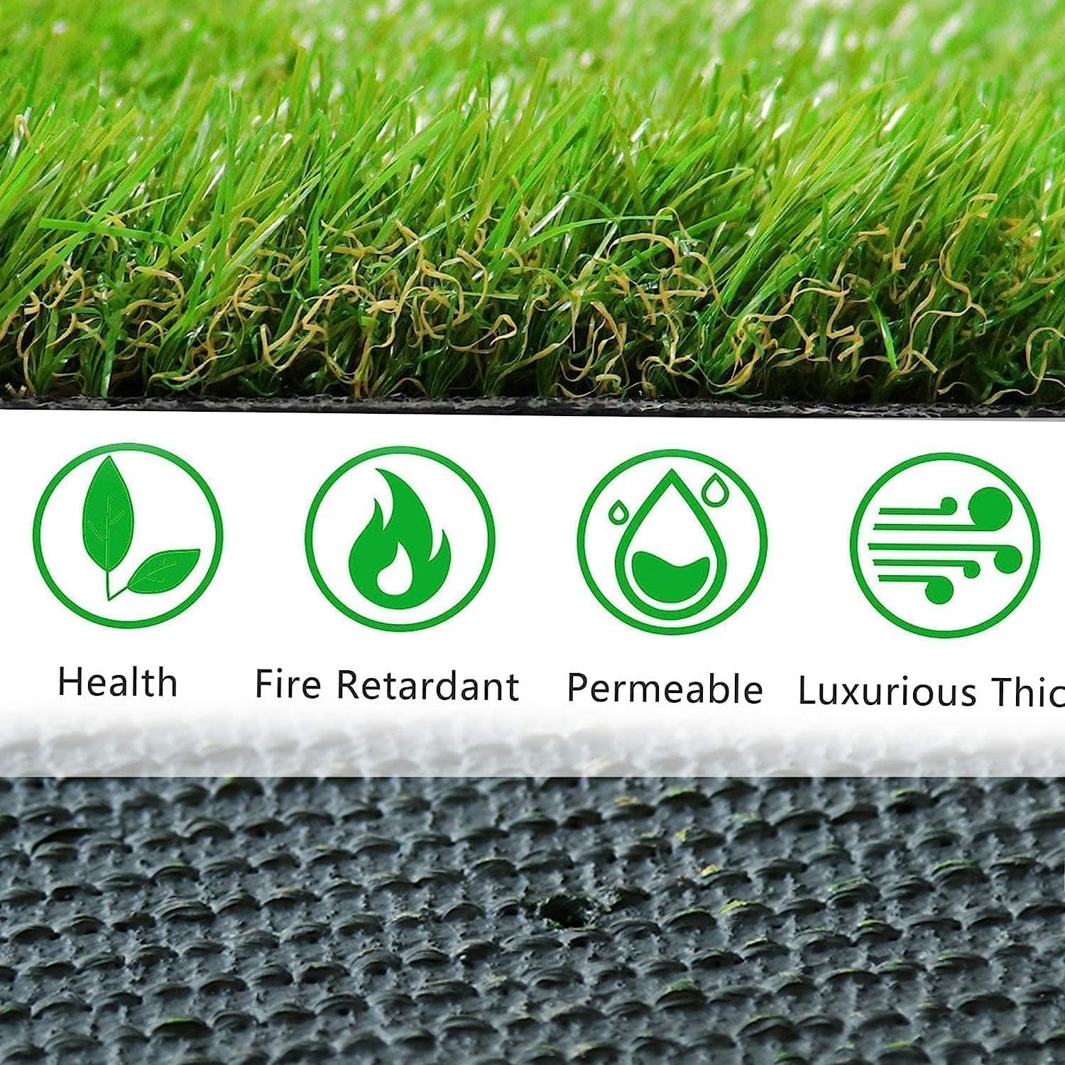 SSRIVER puppy potty trainer turf with drainage holes for quick drying outdoors