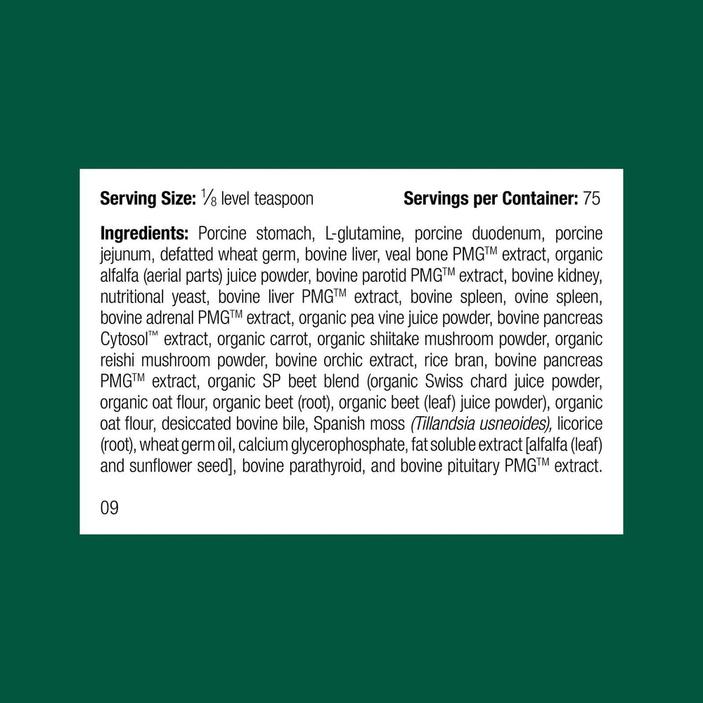 Scoop included for accurate Canine Enteric Support dosing.