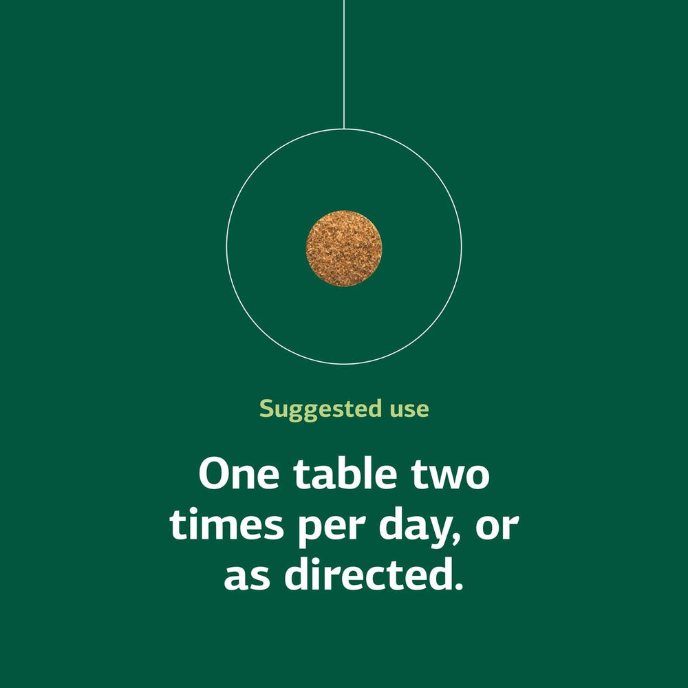 Twice-daily tablet regimen visual for easy integration into cat care.