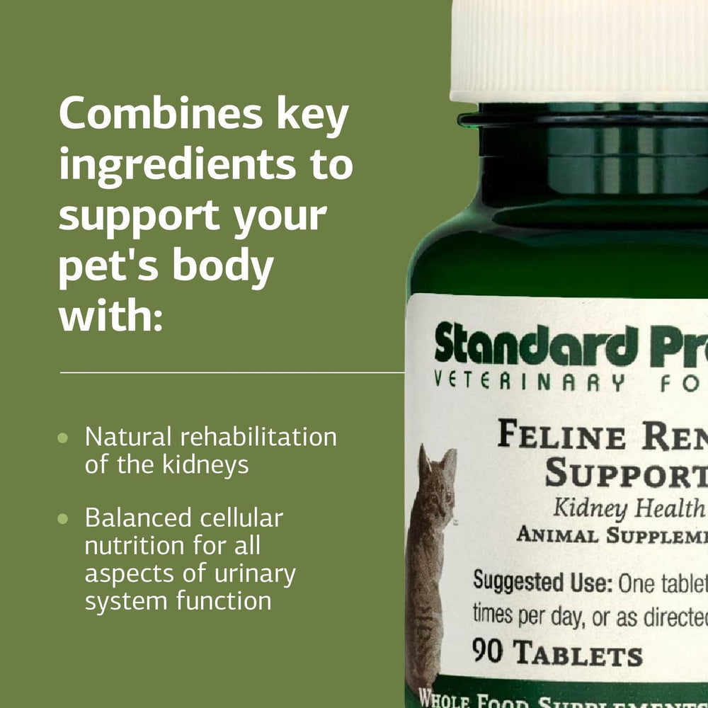 Tablets mixed into food for easy dosing with Standard Process Renal Support.