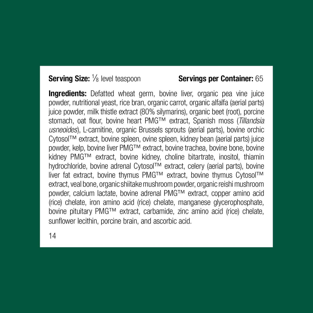 Standard Process Inc. canine multisystem powder scoop for simple daily dosing