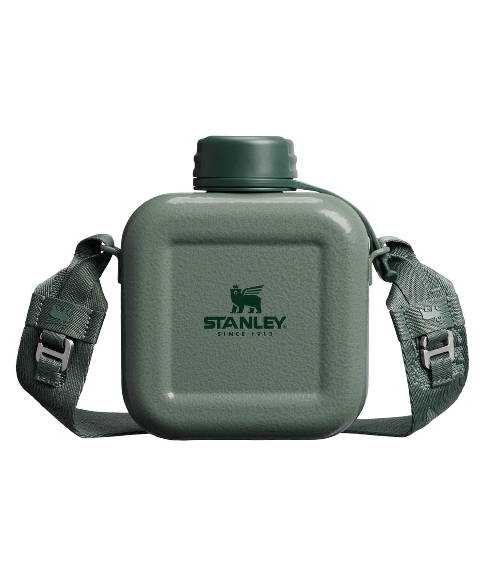 STANLEY Next x Nature Canteen 25 oz with adjustable strap for hands free hydration on the move