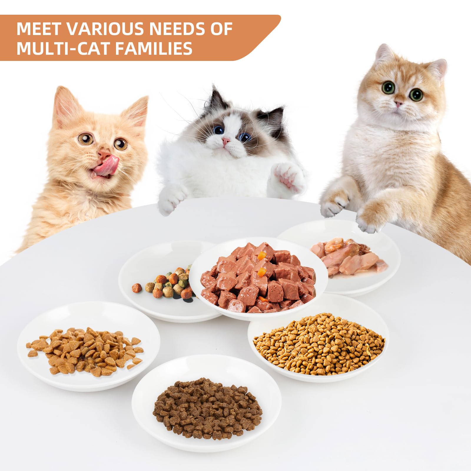 STAOVA shallow 15 cm bowls keep faces clean during meals.