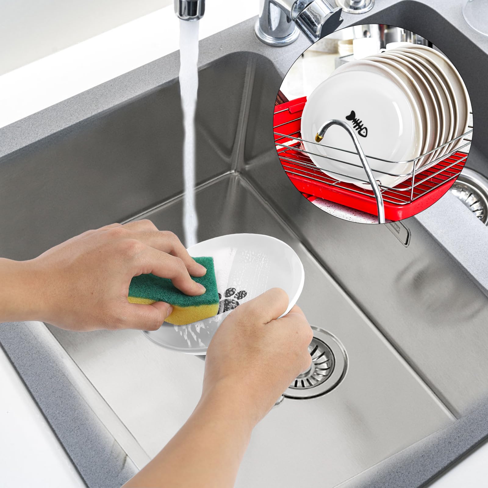 STAOVA dishwasher- and microwave-safe bowls simplify kitchen cleanup.