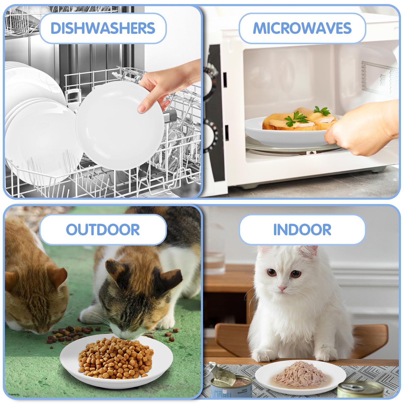 STAOVA multi-use bowls hold snacks, water, or small treats.
