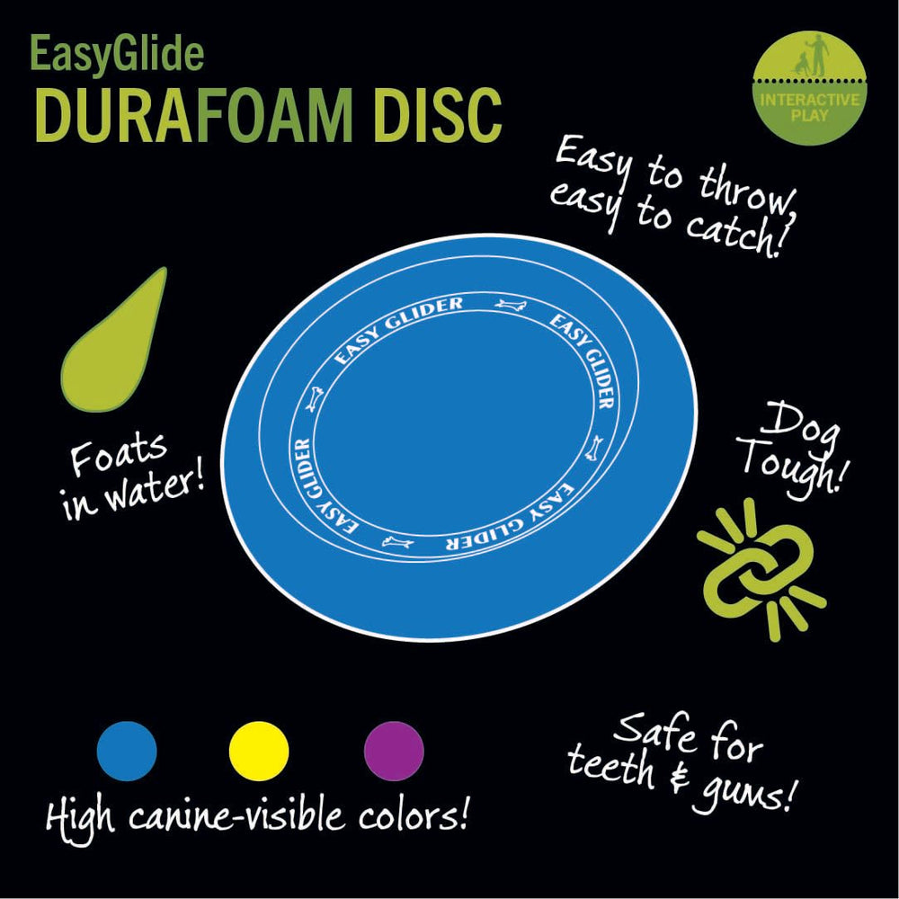 Starmark Easy Glide disc in purple, appealing color for outdoor games.