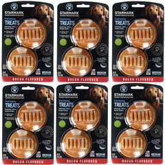 Starmark Everlasting Bacon Medium treat offers tasty bite dogs love