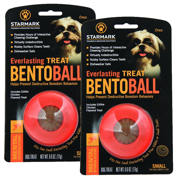 Starmark Everlasting Treat Bento Ball close-up shows chew-friendly design