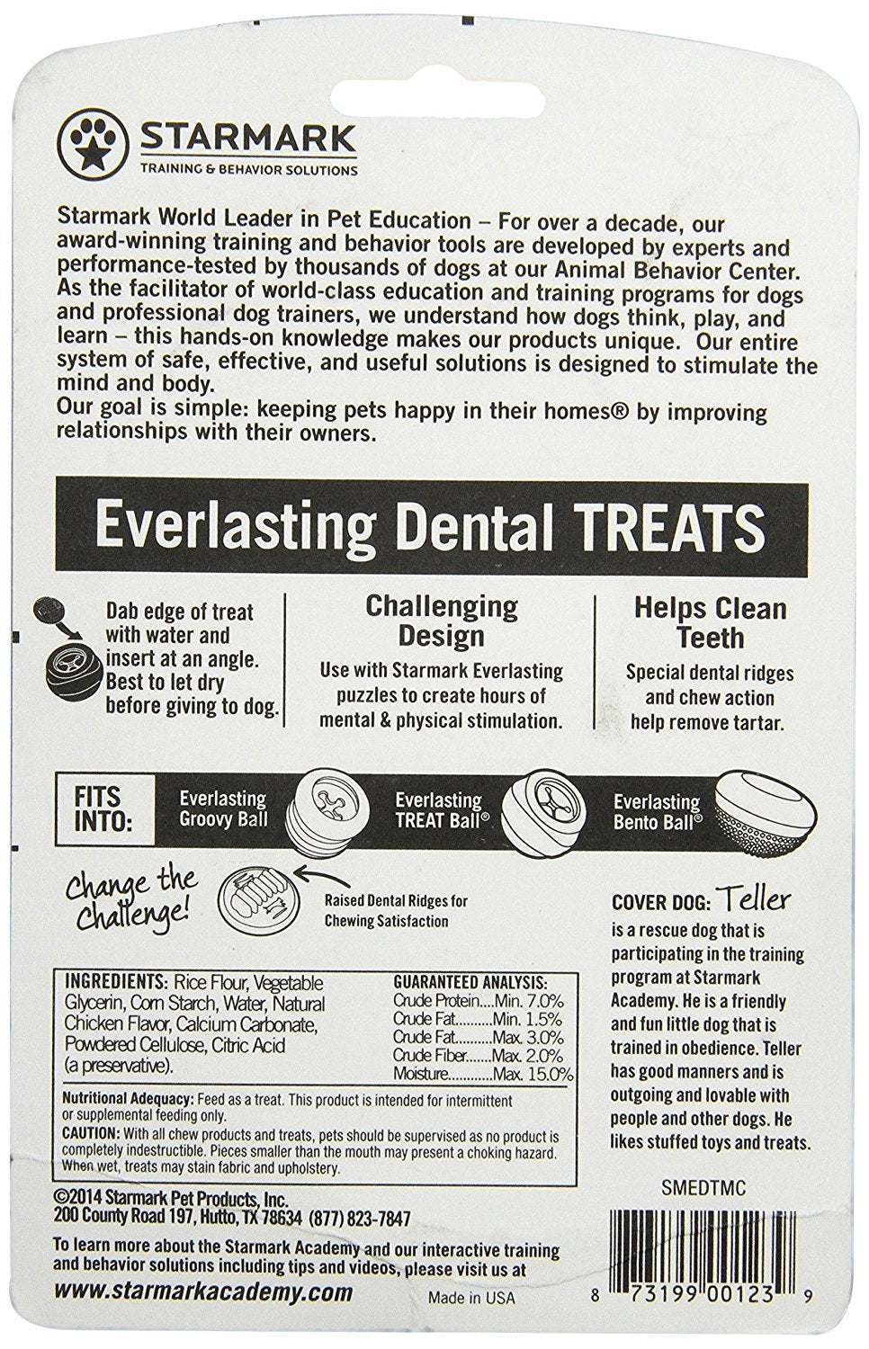 Starmark Everlasting Treat close-up chicken flavor encouraging long chew