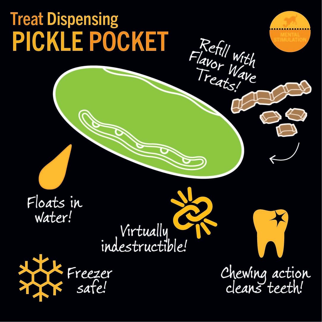 Starmark Pickle Pocket is dishwasher safe for easy cleaning