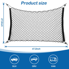 STARROAD-TIM dog car barrier net trunk partition secures cargo during trips.