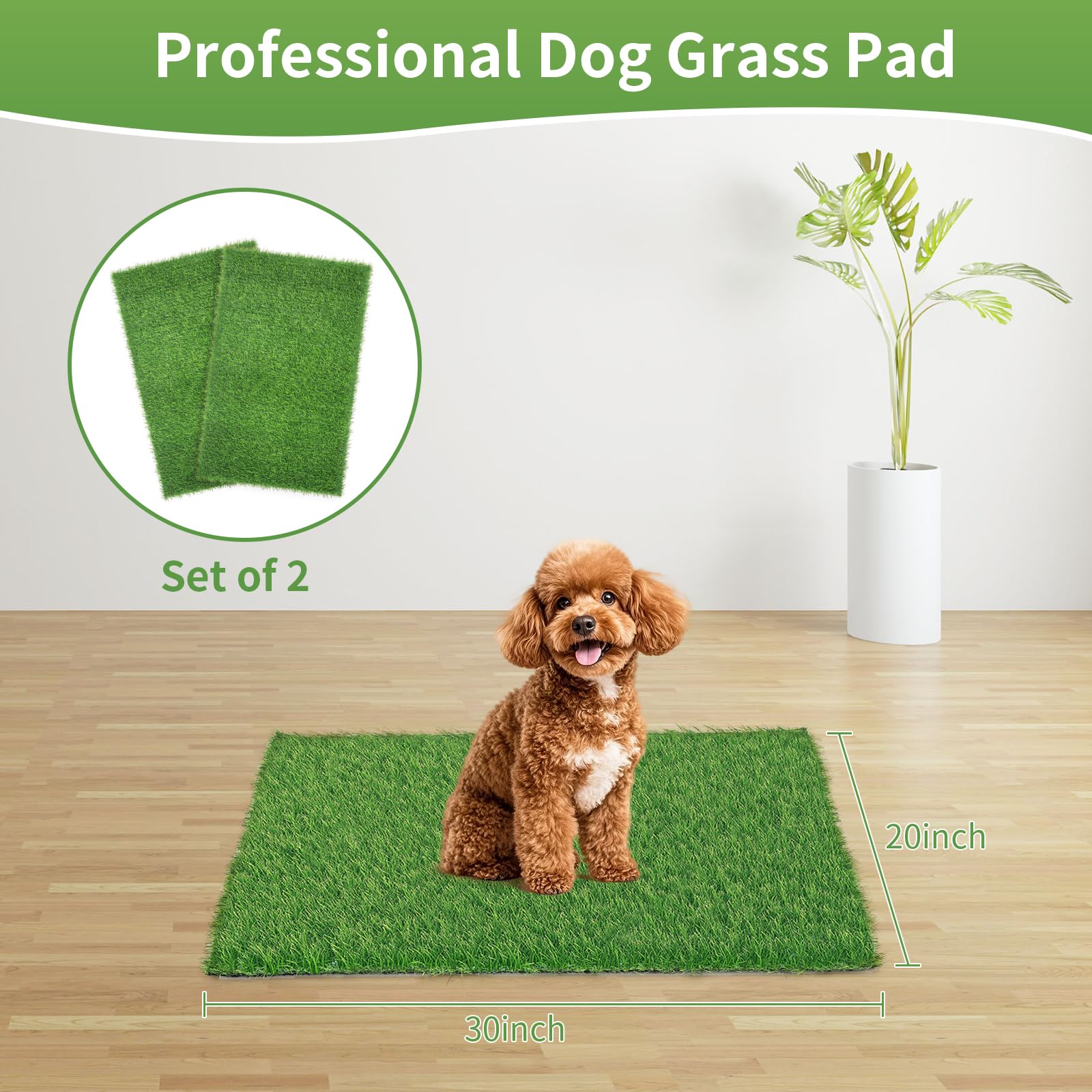 STARROAD-TIM two-pack artificial turf with drainage for mess-free cleanup.