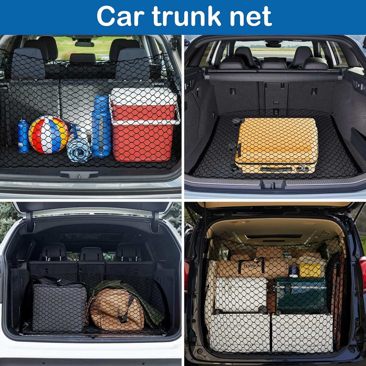 STARROAD-TIM large 47in x 27in barrier offers wide coverage for big pets in rear cabin.