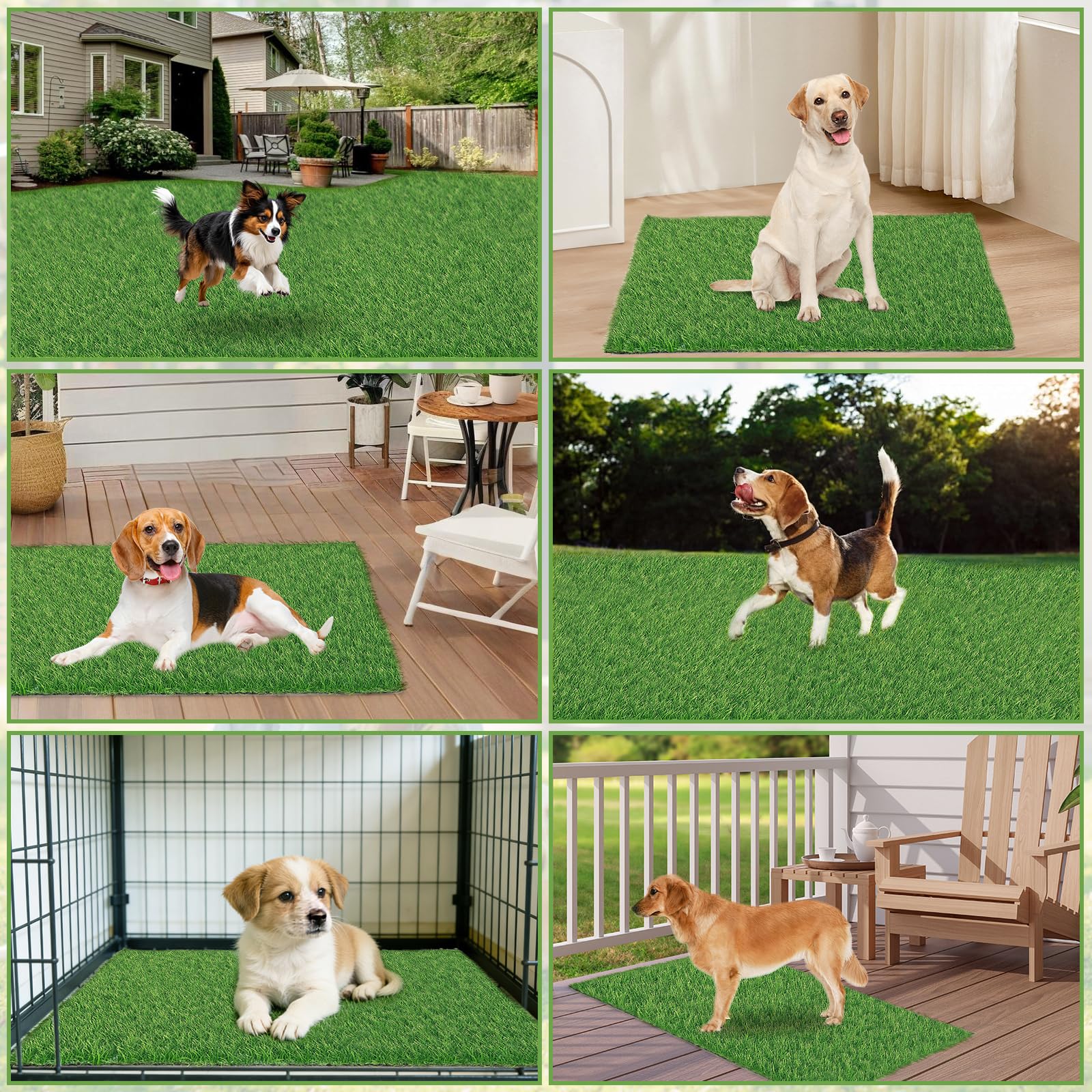 STARROAD-TIM versatile pet mat for indoor patios bathrooms and more.