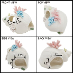Starryfill conch ornament suits saltwater and freshwater tanks with eye-catching design