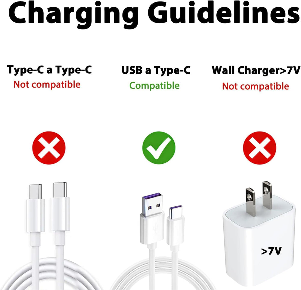 STARSUM USB-C charging precautions guide included for safe use.