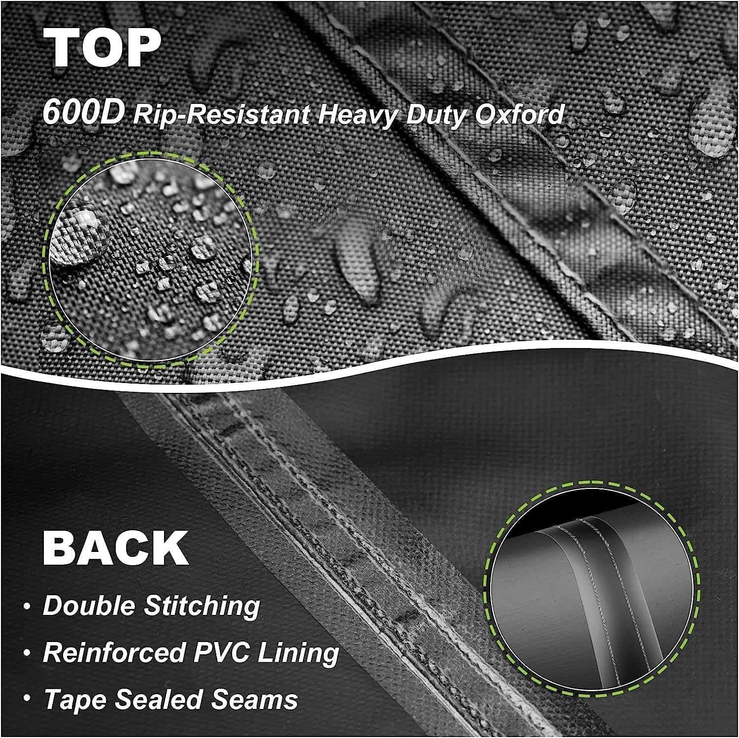 STAYDEN easy-installation cover fits 8x4 foot kennels with simple setup