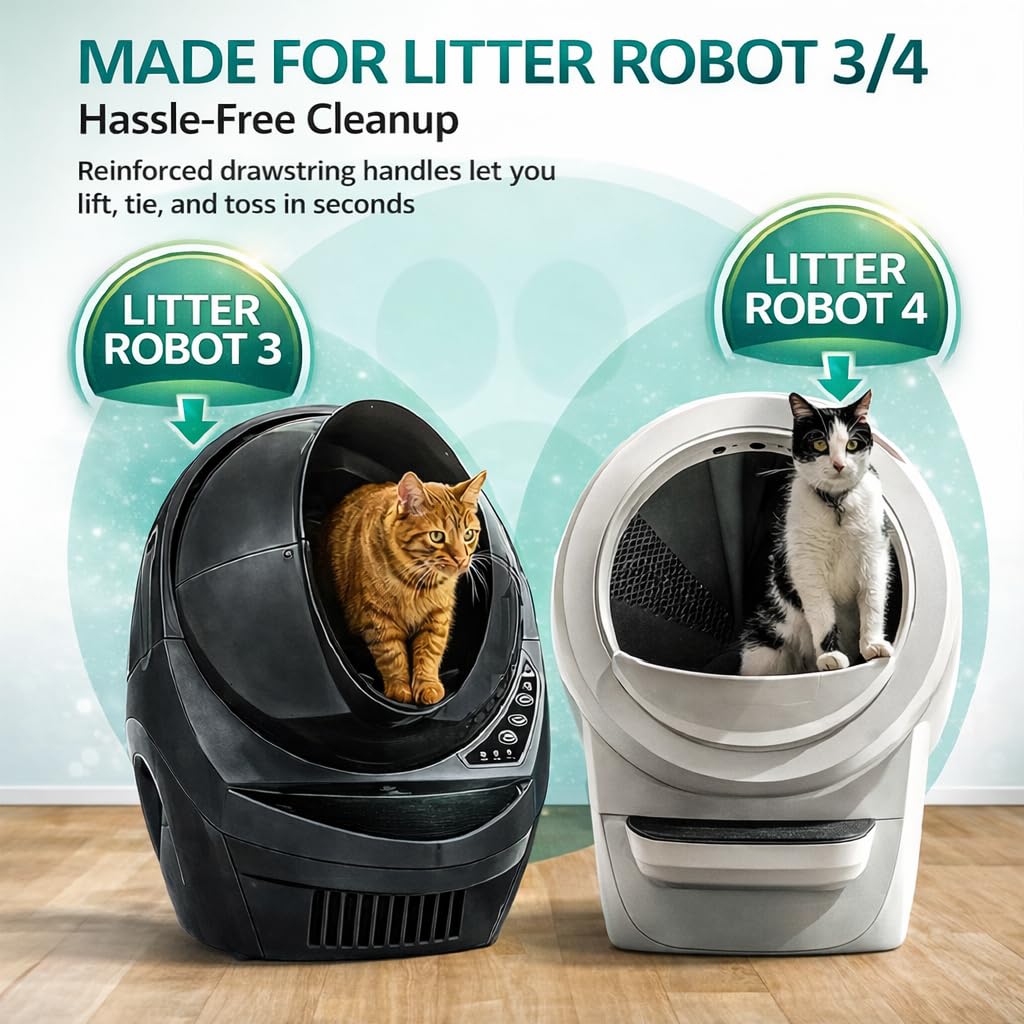 Stazilix Litter Robot 3/4 fit liner demonstrates seamless compatibility.