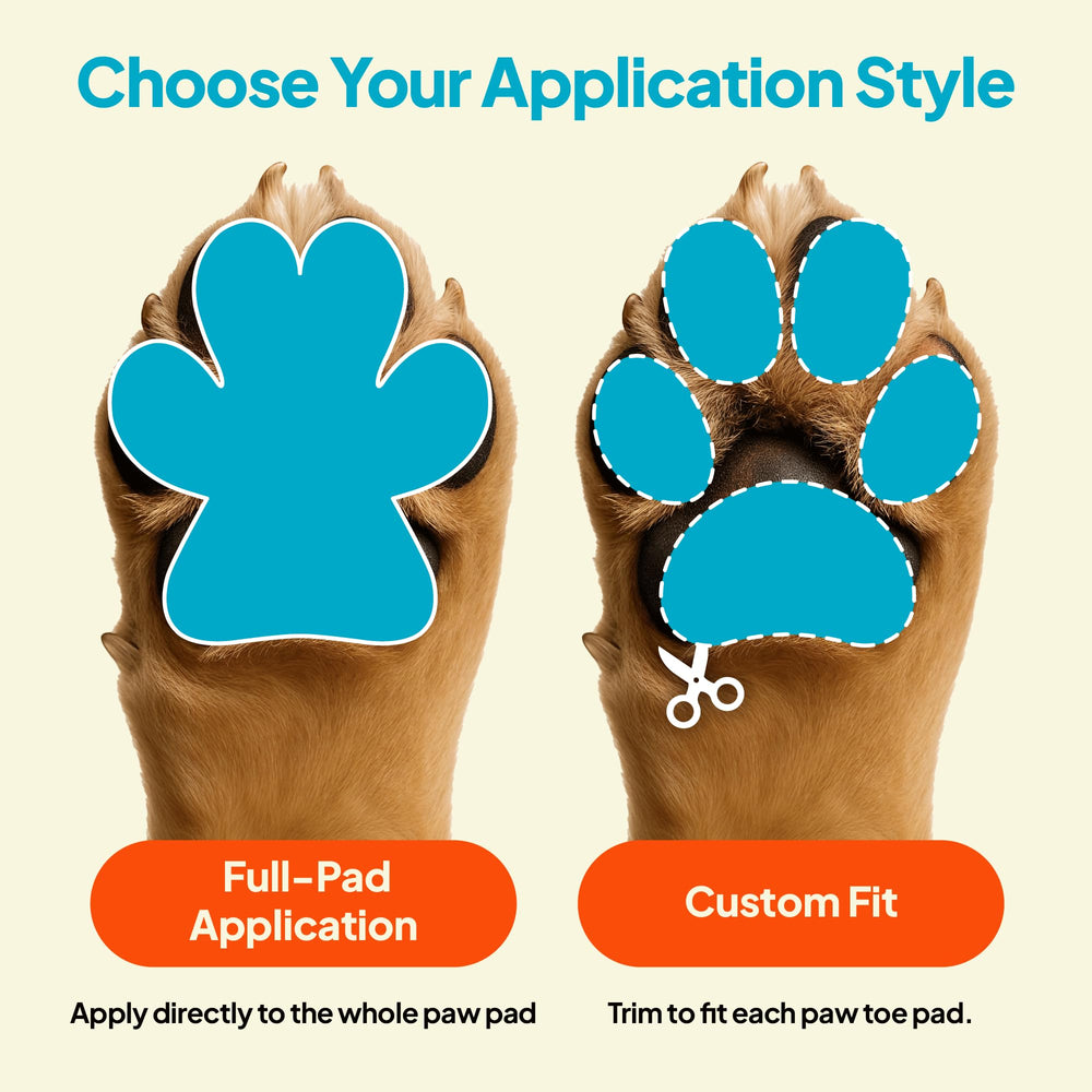 Steady Paws pads on hard floor show traction for confident steps