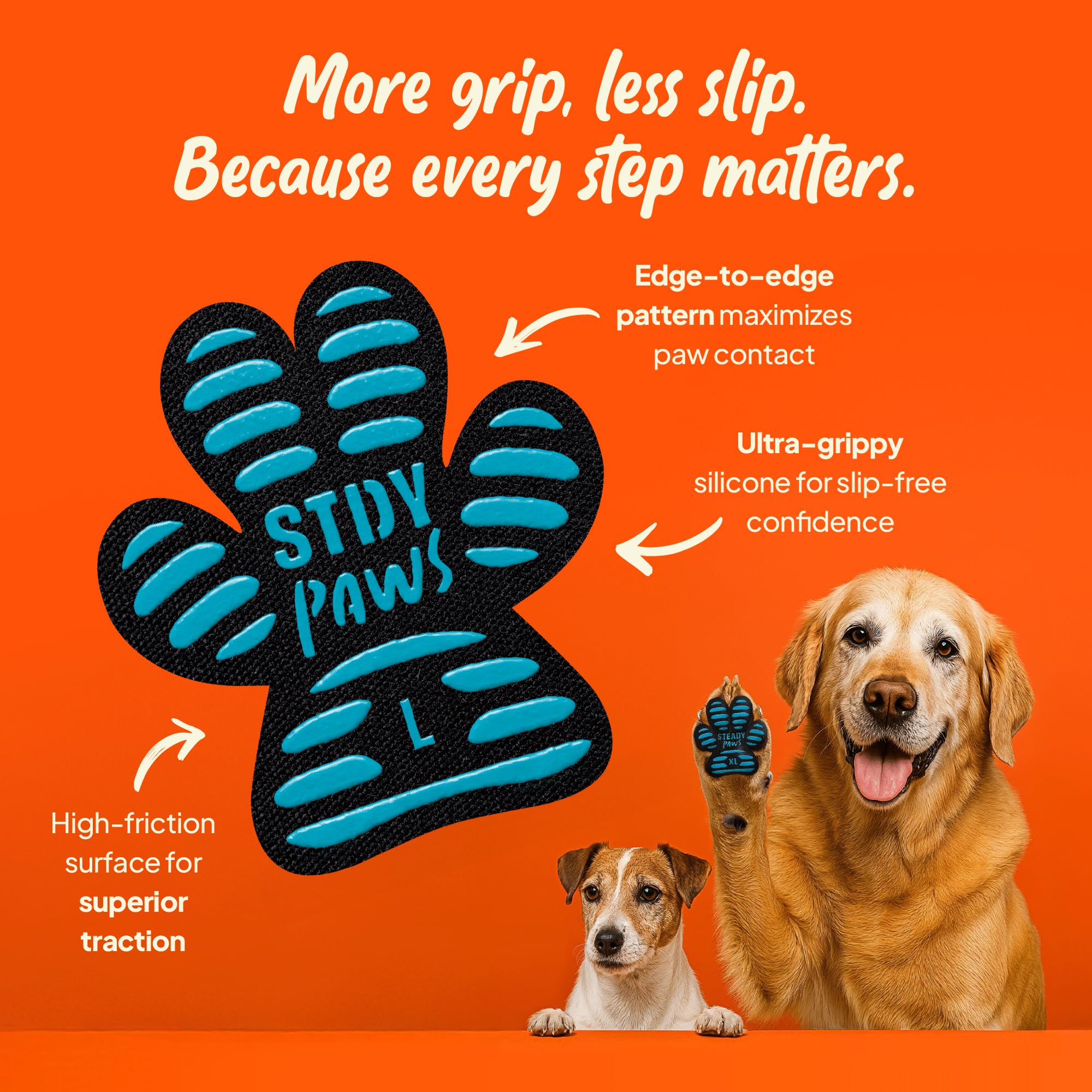 Steady Paws 24-pack delivers full coverage for multiple paws