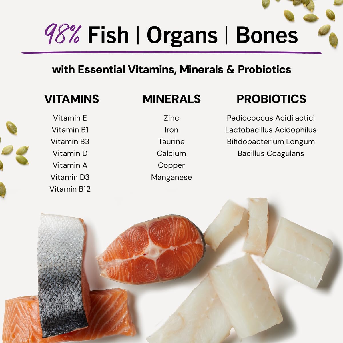 Stella & Chewy's omega fatty acids support healthy skin and coat.