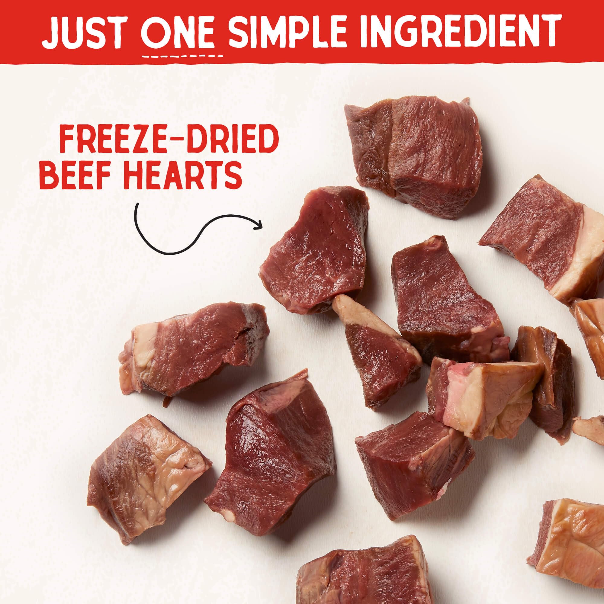 Stella & Chewy's 3oz resealable bag keeps treats fresh.