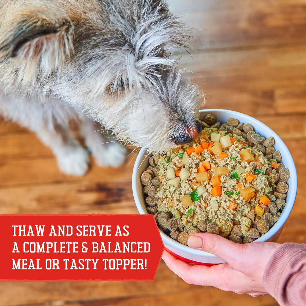 Stella & Chewy's Beefy-Licious grain-free recipe in a bowl