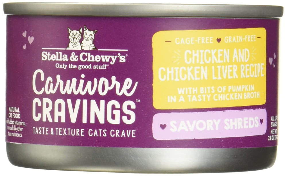 Carnivore Cravings 2.8 oz can – convenient portion size.